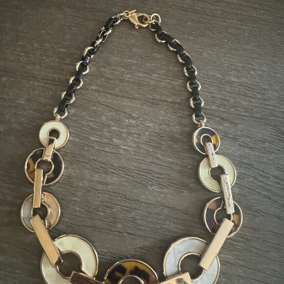 J Crew Necklace, Animal Print - Picture 2 of 2